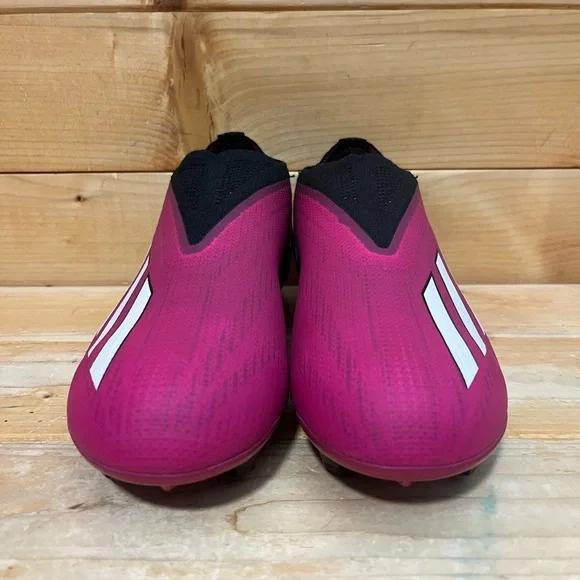 New Adidas X Speedportal+ FG J GZ5120 Unisex Black/Pink Soccer Cleats - Picture 3 of 8